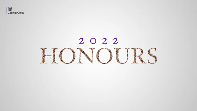 Graphic reads: 2022 Honours