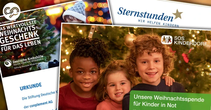 Spende Weihnachten