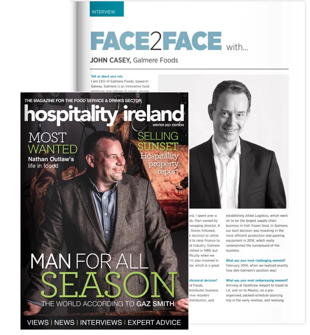 Galmere CEO John Casey interviewed by Hospitality Ireland