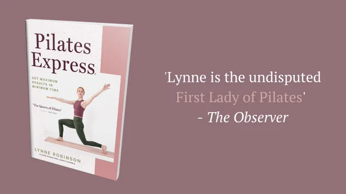 Pilates Express by Lynne Robinson now available for  pre-order! #pilates