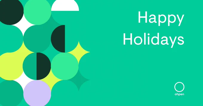 Ohpen wishes everyone very happy holidays!