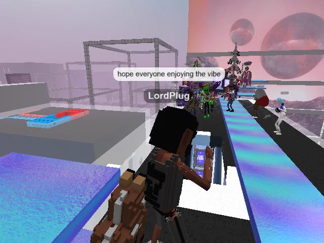Its Lit! Come down to the catwalk