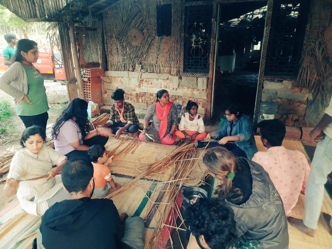 Weaving workshop