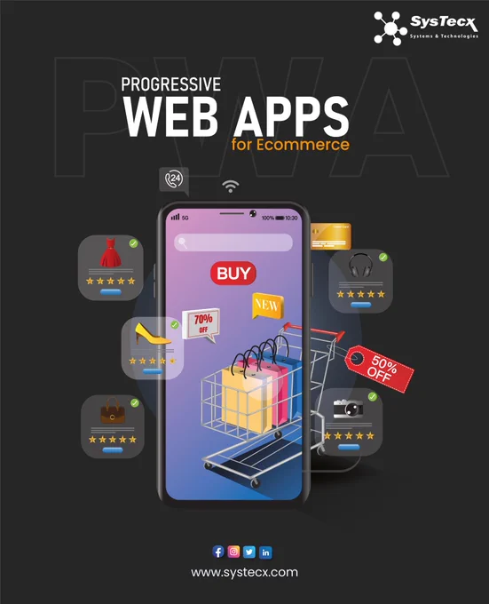 Progressive Web Application - SysTecx - Web Applications - Best IT- Based Solutions - UAE - Dubai - Singapore.