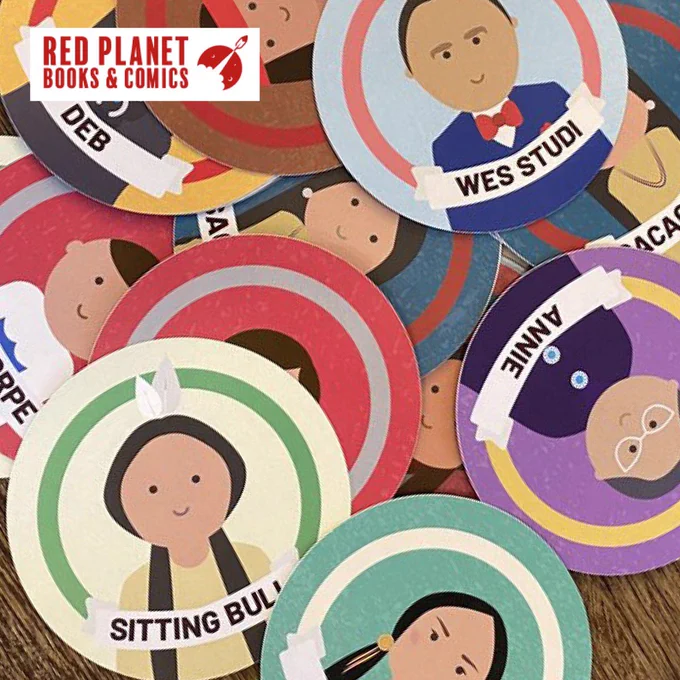 Looking for a new kid’s game for the New Year? Native Realities’ INDIGMATCH is the game for you! This matching game not only builds your child’s skills, it celebrates Indigenous heroes galore! We’ve got Indigimatch stickers and posters too!→ https://redplanetbooksncomics.com/search?type=product&options[prefix]=last&q=indigimatch
 
#Indigimatch #NativeGames #IndigenousHeroes #NativeCreatives #OnlyAtRedPlanetBNC