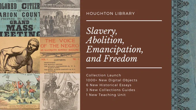Collection launch: 1000  digital objects, 6 new historical essays, 3 new collection guides, 1 new teaching unit