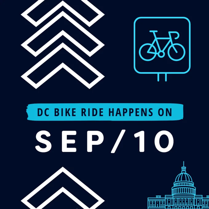 DC Bike Ride Happens on September 10