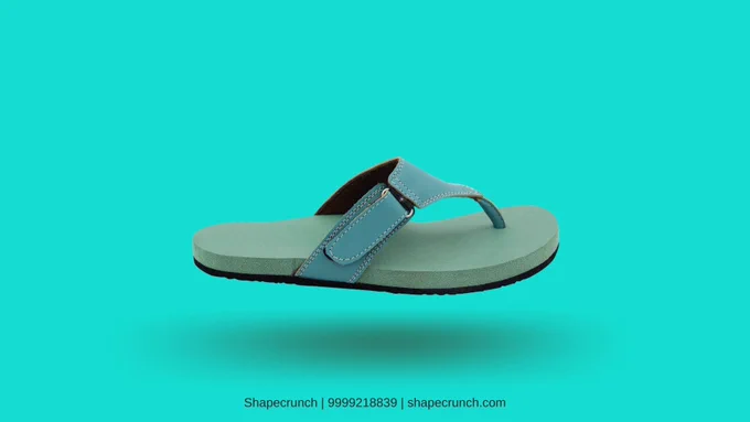Green Slippers MCR chappals for Women