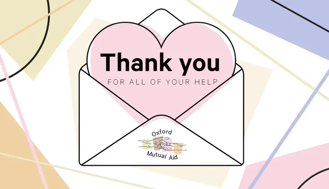 Text: "Thank you for all of your help"