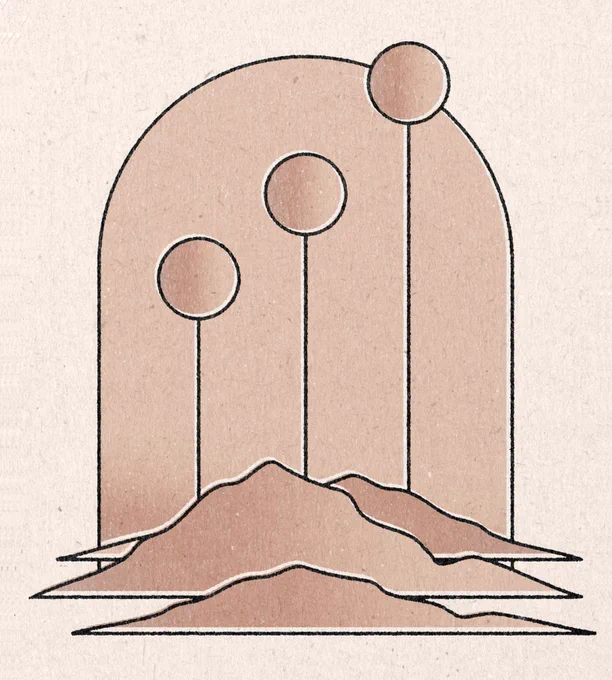 “The sun keeps rising and setting, the seasons keep changing, time keeps passing, there’s always a chance for a new beginning.” Quote & Illustration by Daren Thomas Magee