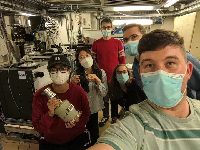 Group photo at ESRF