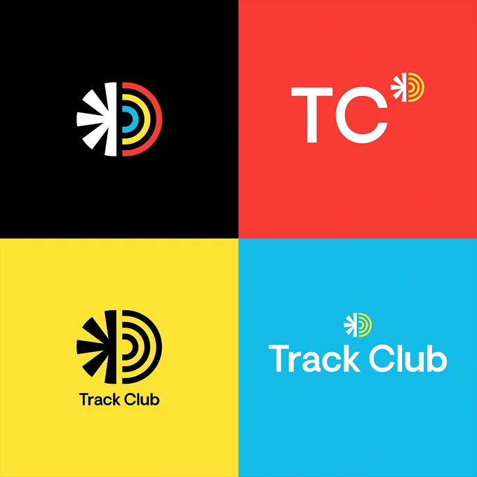 Different combinations that the mark and wordmark could be deployed in.