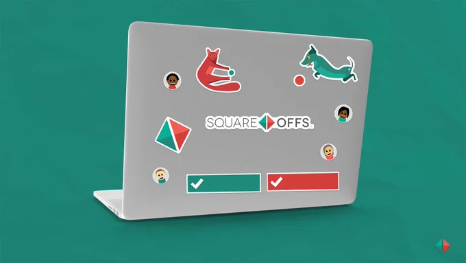 SquareOffs Stickers