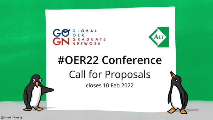 #OER22 Conference Call for Proposals closes 10 feb 2022