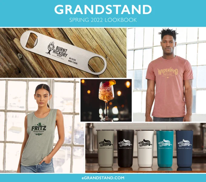 Cover of Grandstand's Spring 2022 Lookbook