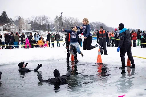 Dr Shawn is PLUNGING for Magnus!!! $615 raised to date. Join him, or sponsor a jumper: https://givebutter.com/Unite.../magnus-veterans-foundation-1
