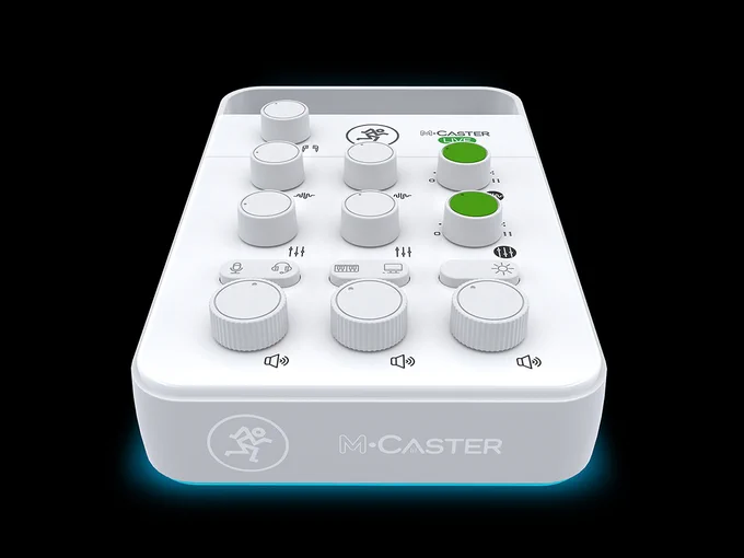 Mackie Announces M•Caster Live Compact Audio Streaming Mixer
Read More https://audioxpress.com/news/mackie-announces-m-caster-live-compact-audio-streaming-mixer
Mackie, the professional audio manufacturer founded in 1988 by Greg Mackie and now the main brand of LOUD Technologies, announced the M•Caster Live Portable Live Streaming Mixer. Not just another repurposed live sound mixer, M•Caster Live was designed from the ground up for content creators and their unique needs. It combines audio interface, audio mixing, voice and processing effects and even RGB lights, targeting social streamers, gamers and podcasters.
#audiostreaming #microphonepreamplifiers #soundmixer #contentcreation #voiceprocessing #gamingaccessories 