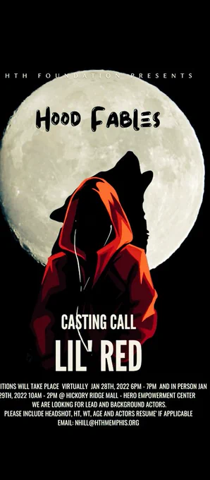 To audition, email us at nhill@hthmemphis.org.