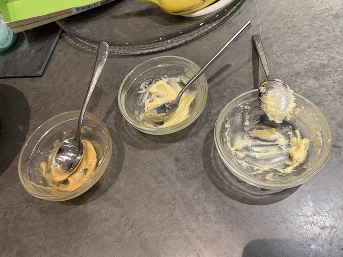 3 types of ganache. Coffee/lemon/ginger