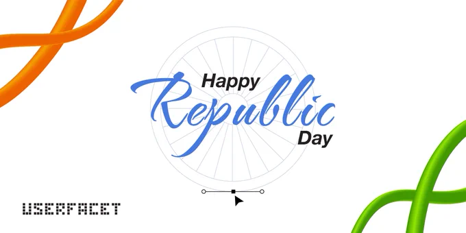 Team Userfacet wishes you all a very Happy Republic Day!
