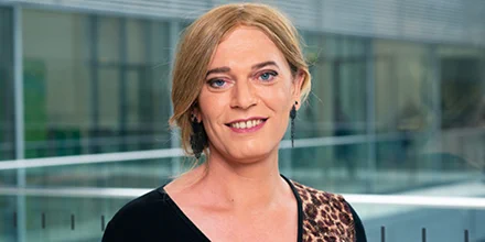 Foto von Tessa Ganserer, Abgeordnete des Deutschen Bundestages. Fotonachweis: Bündnis 90/Die Grünen im Bundestag, Kaminski