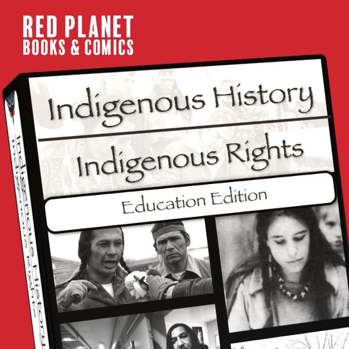Looking for a Native game that works as well with the family as it does in the classroom! Get a copy of INIDIGENOUS HISTORY – INDIGENOUS RIGHTS from Native Teaching Aids, the makers of CARDS for DECOLONIZATION! But don’t wait! Our supply is running low! → https://redplanetbooksncomics.com/products/indigenous-history-game-indigenous-rights
 
#NativeGames #IndigenousHistory #BuyNative #ShopSmall #NativeOwnedBiz