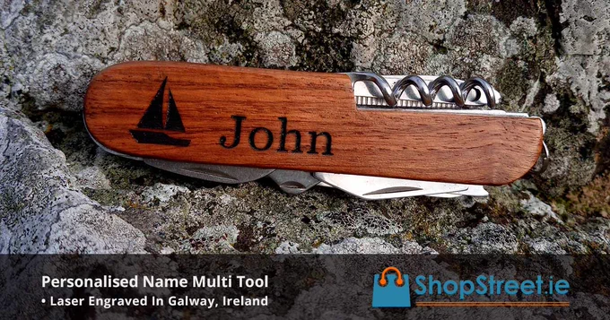 #Personalised #Gift Laser Engraved In #Galway