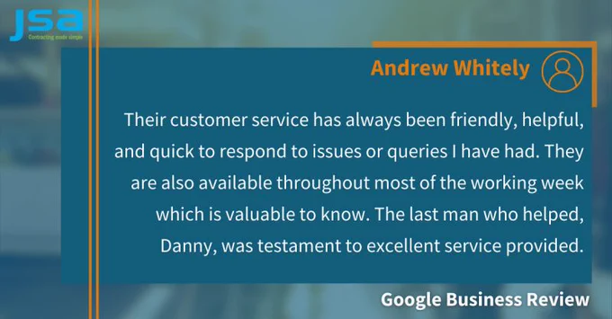 Google Review - JSA Services