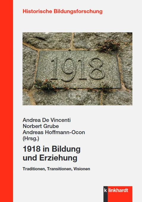 Buchcover 1918 in Bildung und Erziehung