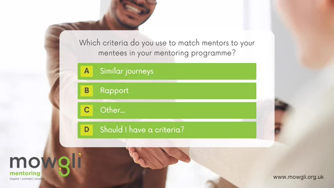 Running Effective Mentoring Programmes | Matching | Mowgli Mentoring