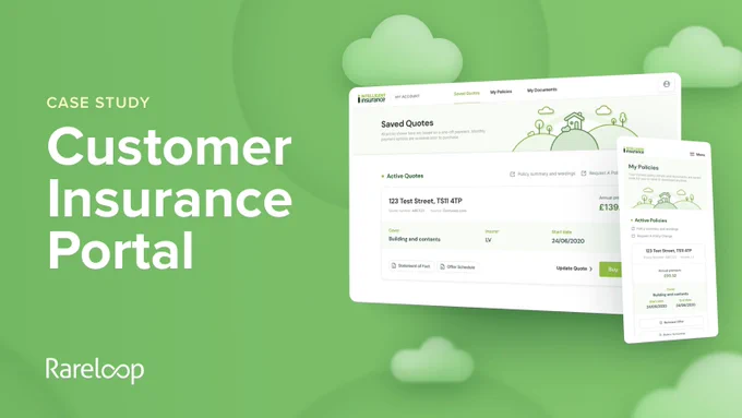 Intelligent Insurance Case Study - Customer Portal Web App