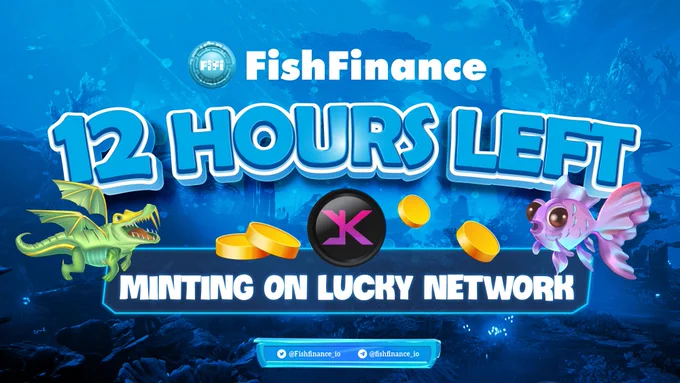 #NFT Minting on @LuckyNetworkWW: 12 hours left 
