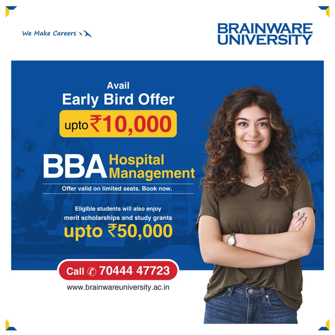 BBA in Hospital management at Brainware University