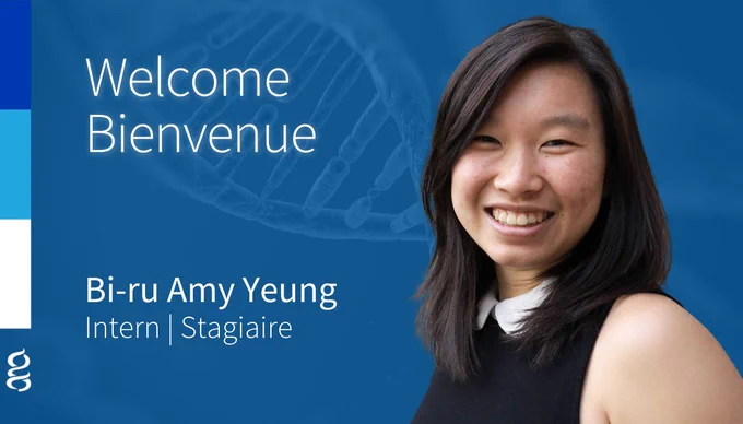 Welcome | Bienvenue 

Bi-ru Amy Yeung, Intern | Stagiare

Photo of Amy smiling