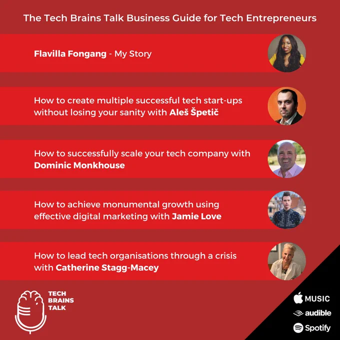 The Tech Brains Talk Business Guide for Tech Entrepreneurs page 1