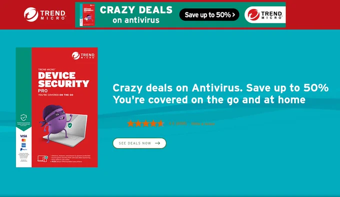 50% Off - Trend Micro Software Deals
