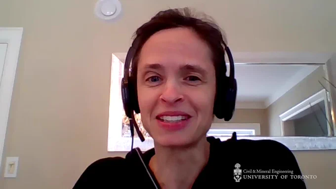 Screen grab from interview with WSP Canada's Anna Robak. 