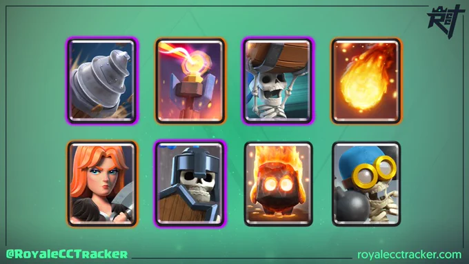 Royale Classic Challenge Tracker 12 Win Deck. www.royalecctracker.com