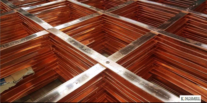 lattice copper earth mats, british standard, lightning protection system