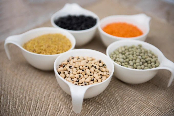 Image of pulses in cups