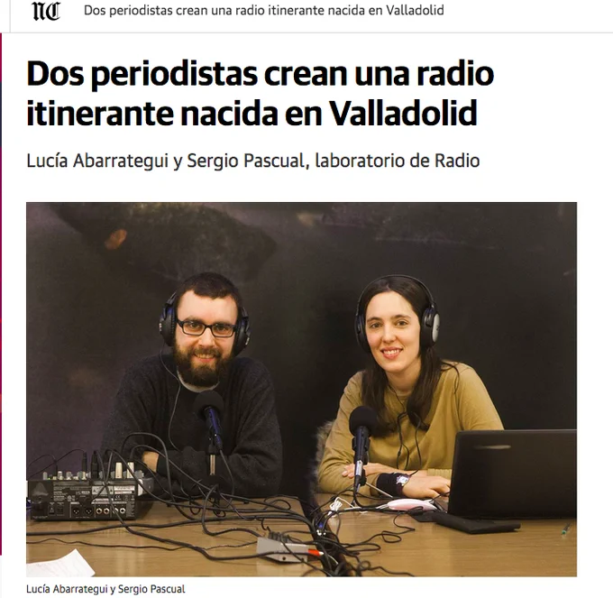 Es nuestra profesión, nuestra pasión. A lo que dedicamos nuestro tiempo, esfuerzo e ilusión. Los "locos de la radio", "aquellos jóvenes que empezaron en Valladolid". 🎧🎤📻¡Feliz día mundial de la Radio!