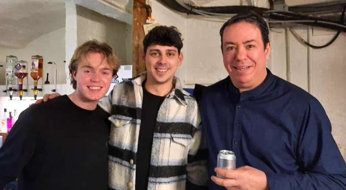 Finlay Christie, Matt Richardson, Matt Price.