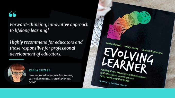 Forward-thinking, innovative approach to lifelong learning! 

Highly recommend for educators and those responsible for professional development of educators.

Karla Frizler

director, coordinator, teacher, trainer, curriculum writer, strategic planner, editor