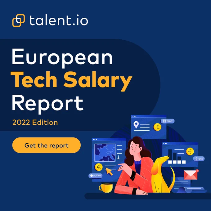 Image showcasing our tech salary report