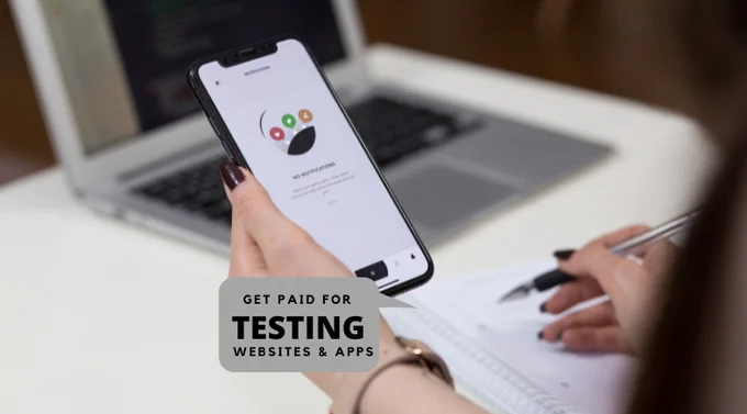 Make money online by testing
