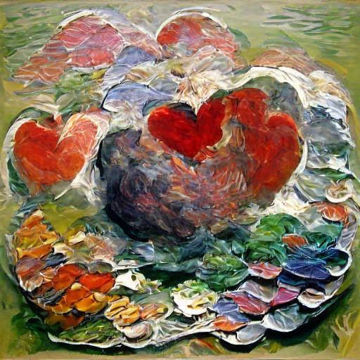 Valentine's Day by Monet (AI Generated)