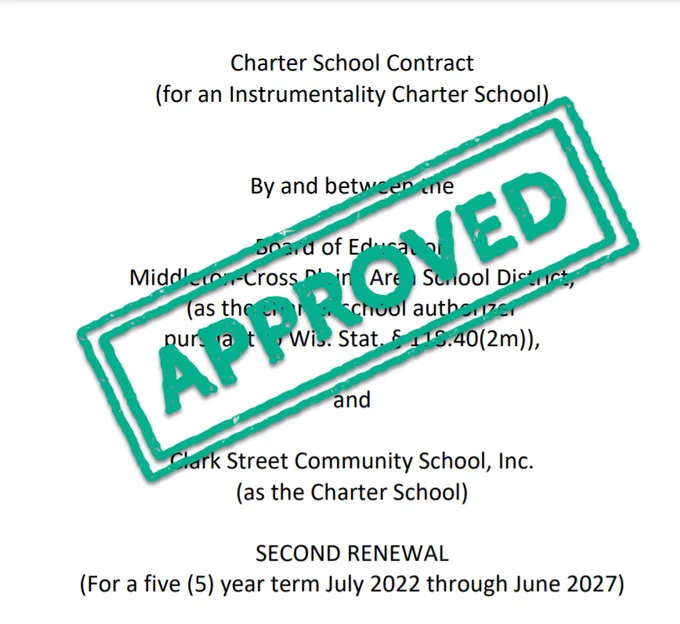 Charter approved