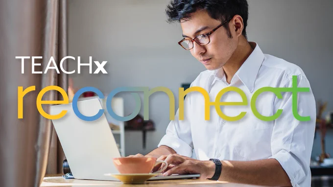 Man working on laptop