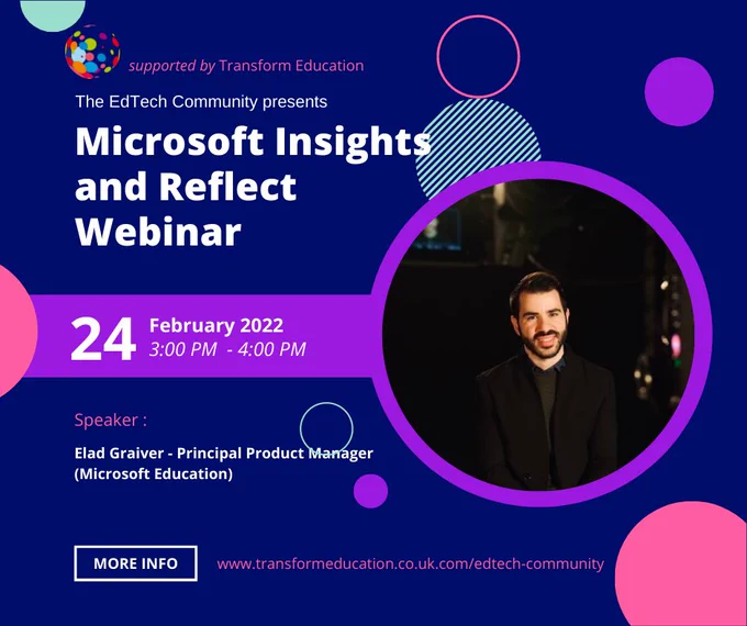 Microsoft Insights and Reflect Webinar