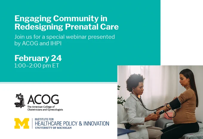 Engaging Community in Redesigning Prenatal Care